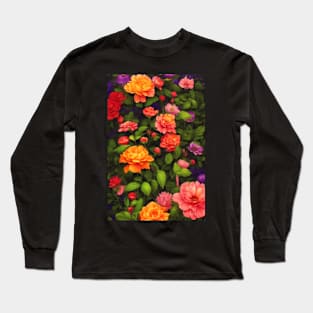 Flowers For Summer Long Sleeve T-Shirt